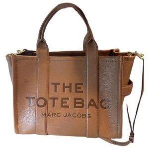 Marc Jacobs Medium Argan Oil Leather Tote Bag
